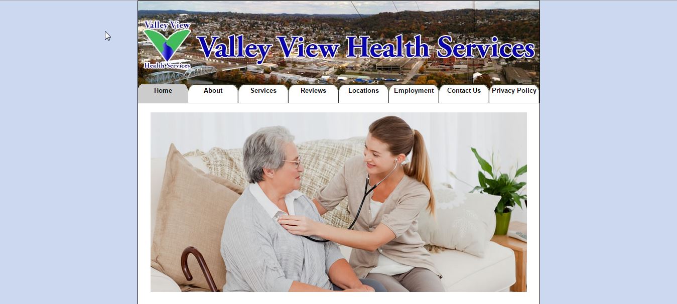 Valley View Health Services website
